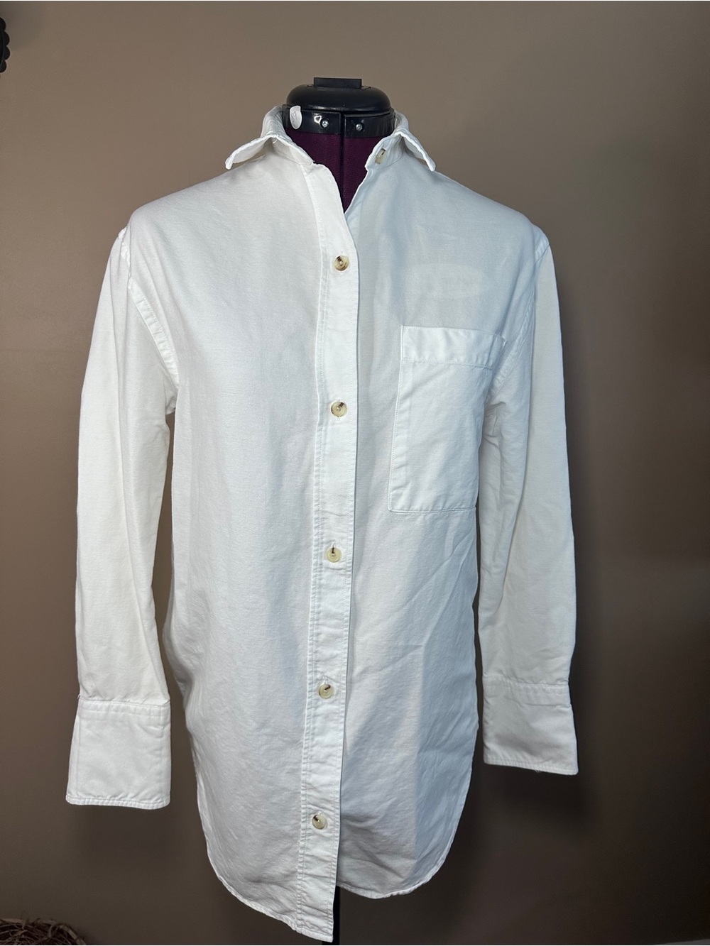 KOTN Oxford Collared Shirt, 100% Cotton, Classic Preppy, Heritage, Corporate